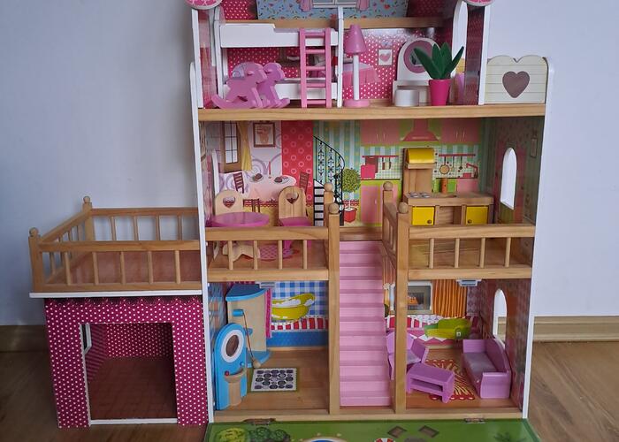 Grajewo ogłoszenia: Sprzdam domek dla lalek stan widoczny na zdjęciach.  Naturalne...